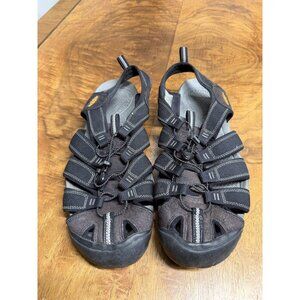 Keen Newport men’s 14 shoes gray Black athletic water hiking Walking sandals